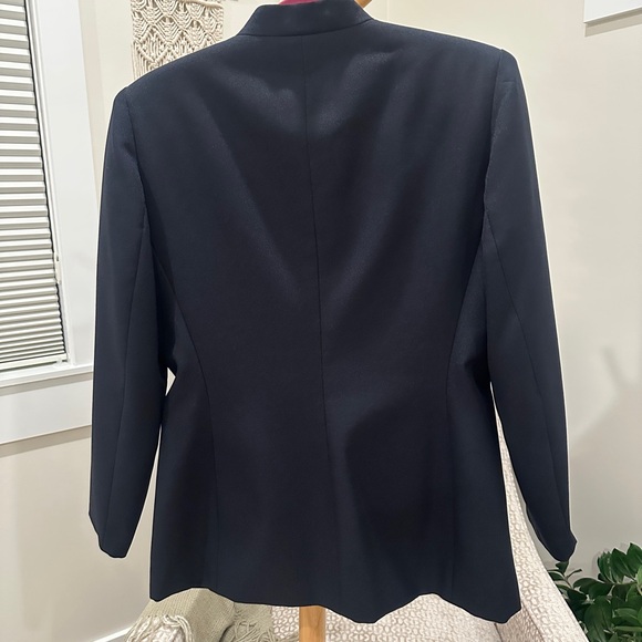 Rachel Z Navy Pantsuit Blazer & Trousers Women’s 10 - Picture 3 of 10